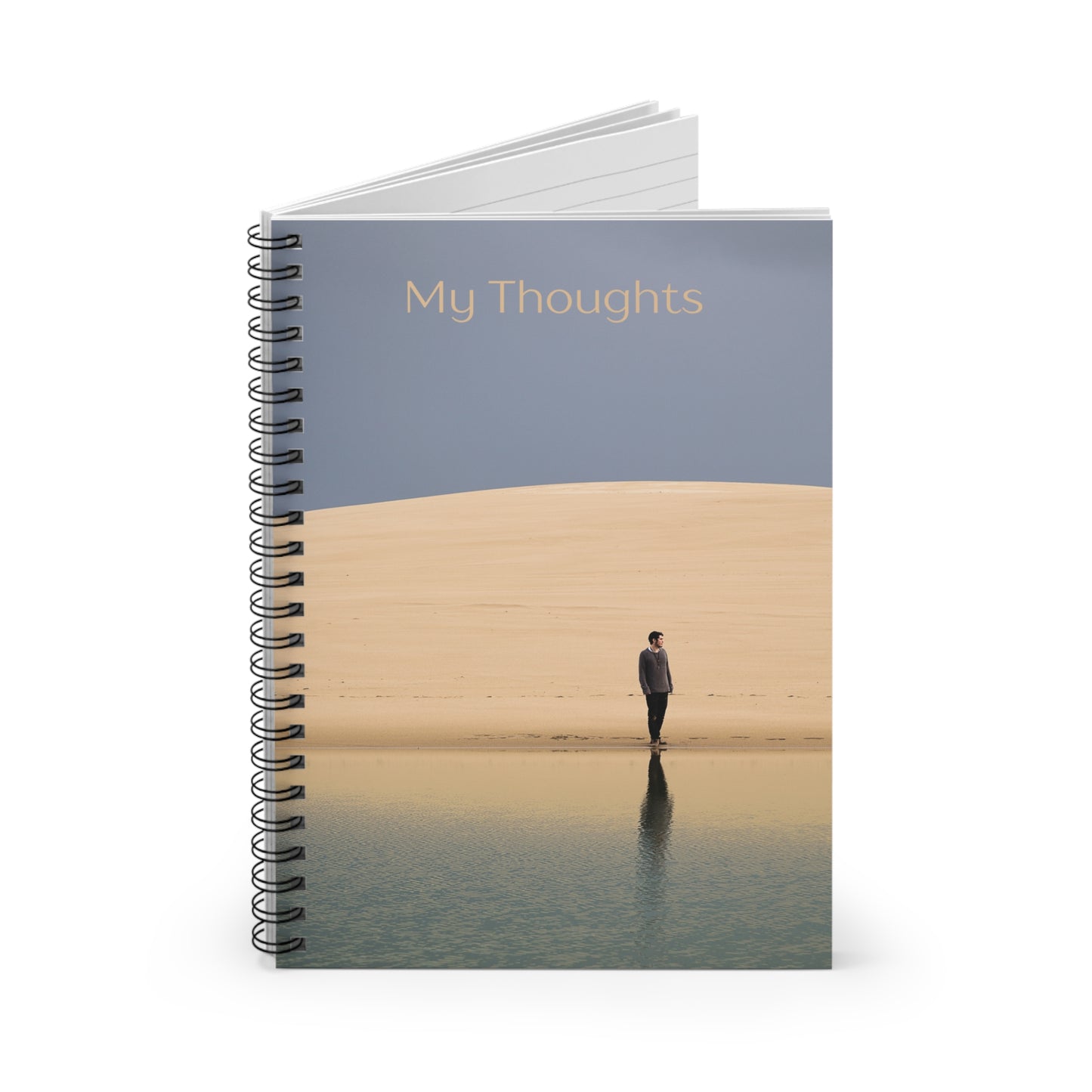Thoughtful Spiral Notebook Journal - Inspiring Journal for Reflection and Creativity