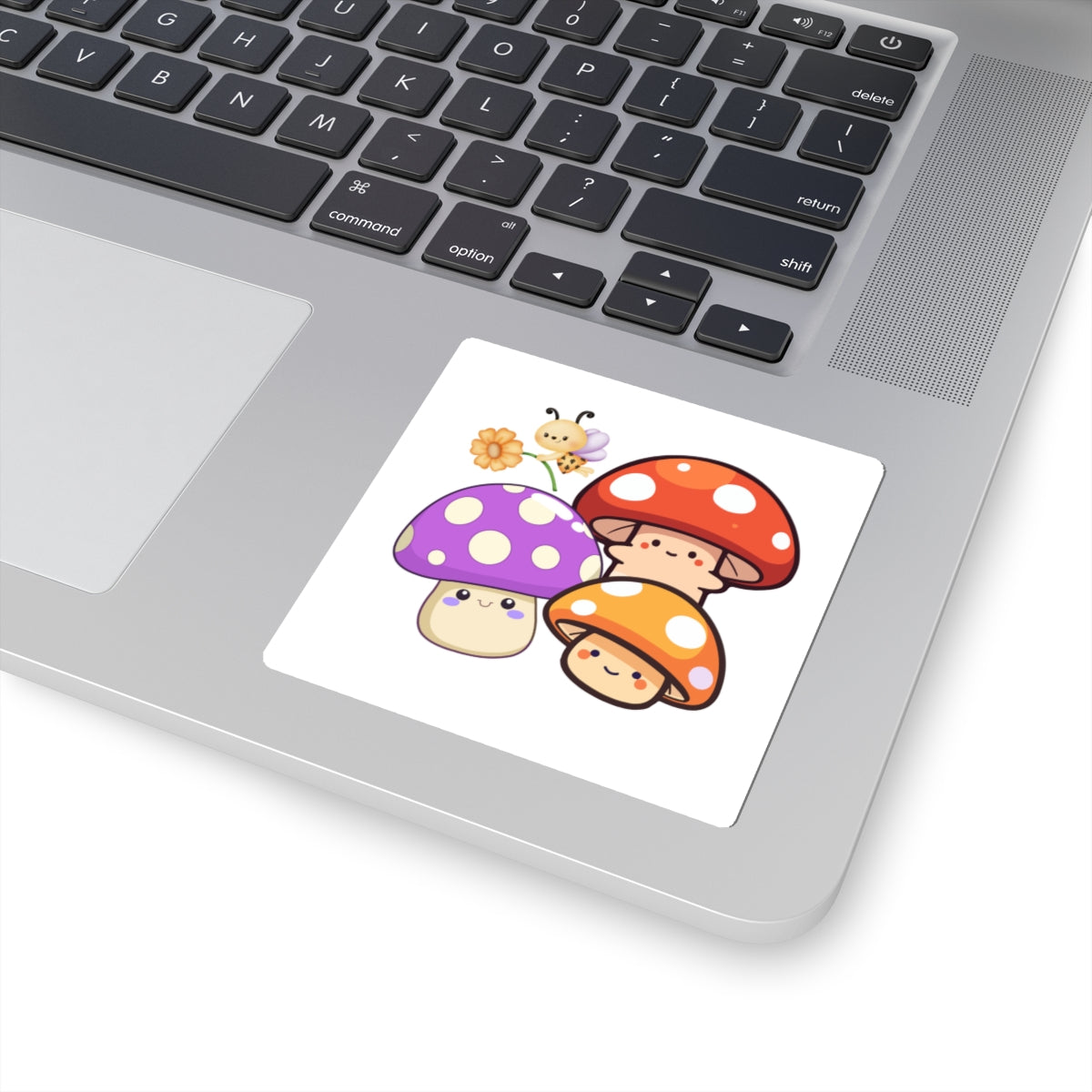Cute Mushroom Kiss-Cut Stickers | Whimsical Nature Designs for Kids & Adults
