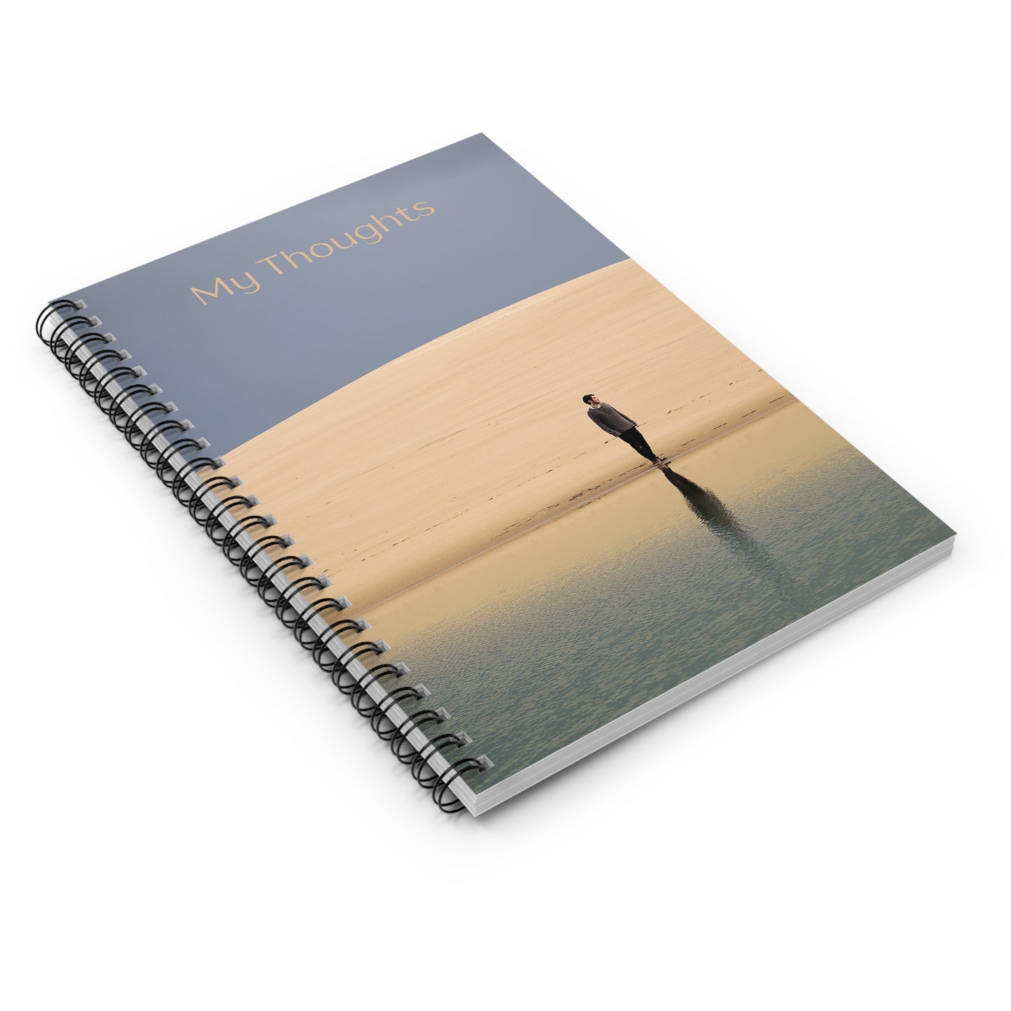 Thoughtful Spiral Notebook Journal - Inspiring Journal for Reflection and Creativity