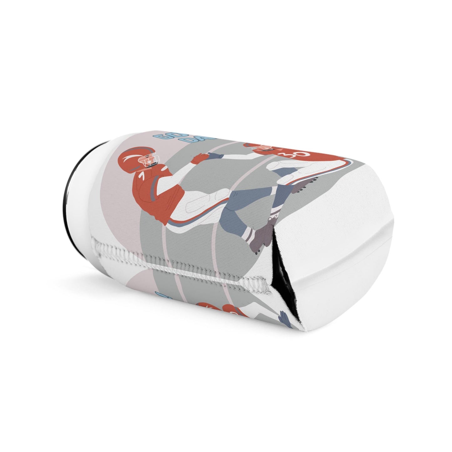 Football Dad Can Cooler Sleeve - Game Day Tailgating Father's Day BBQ Sports Enthusiasts, Football Fan Gift, Beverage Holder, Insulated