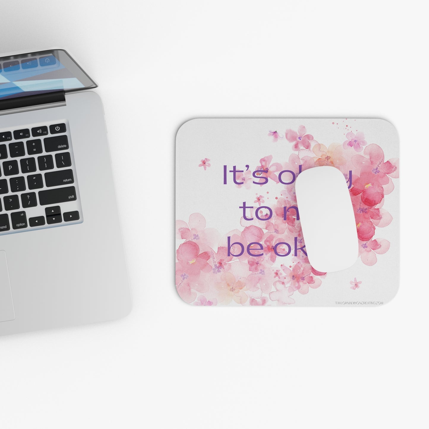 It's Okay To Not Be Okay Mouse Pad (Rectangle)