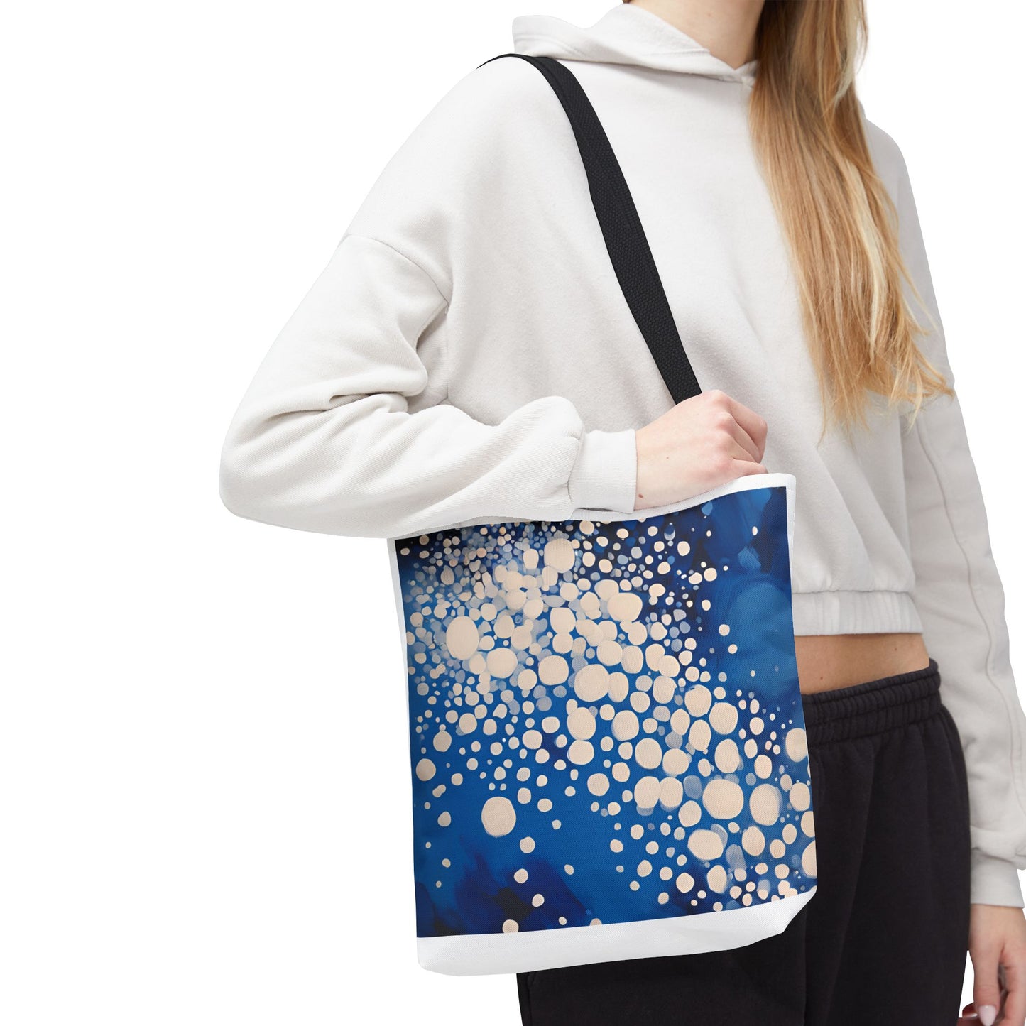 Blue Bubbles Tote Bag – Stylish and Versatile for Everyday Use