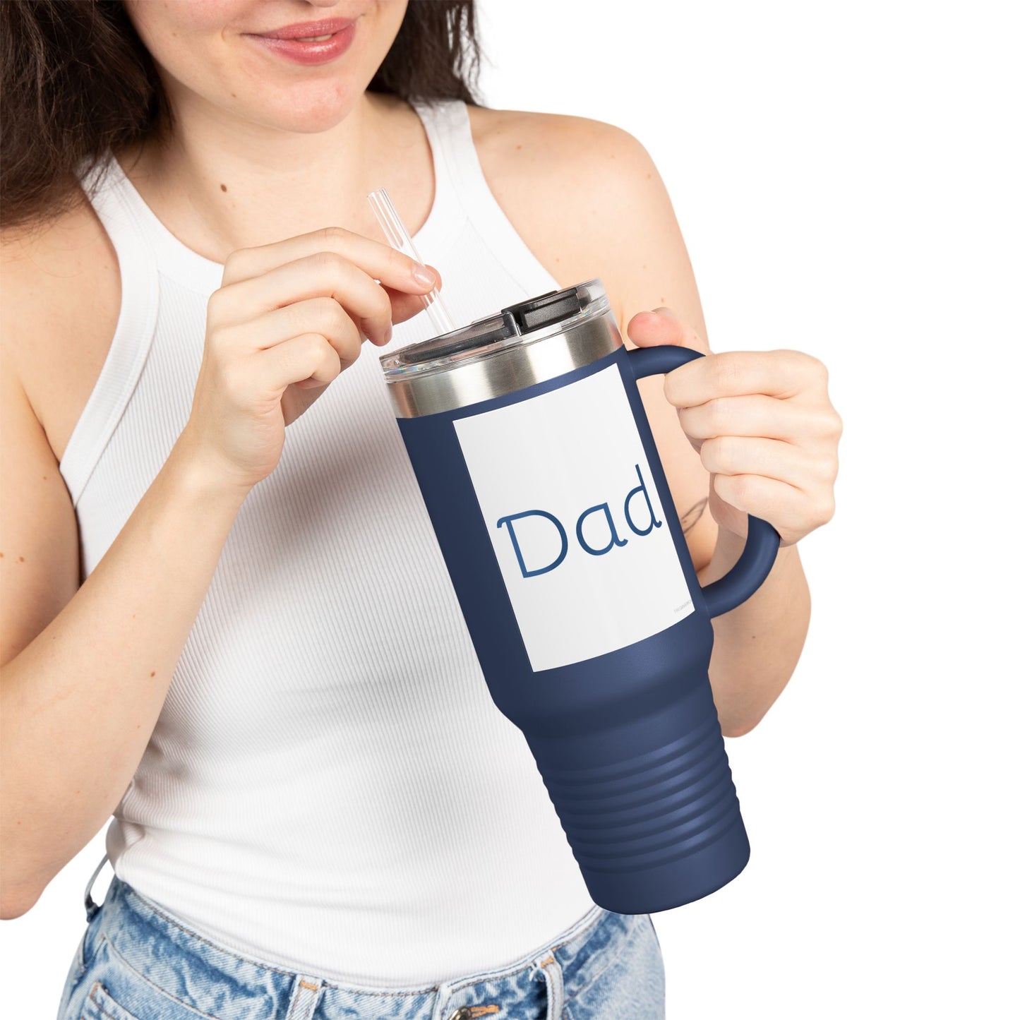 Dad Insulated Travel Mug - 40oz, Perfect Gift for Father's Day and Everyday Use