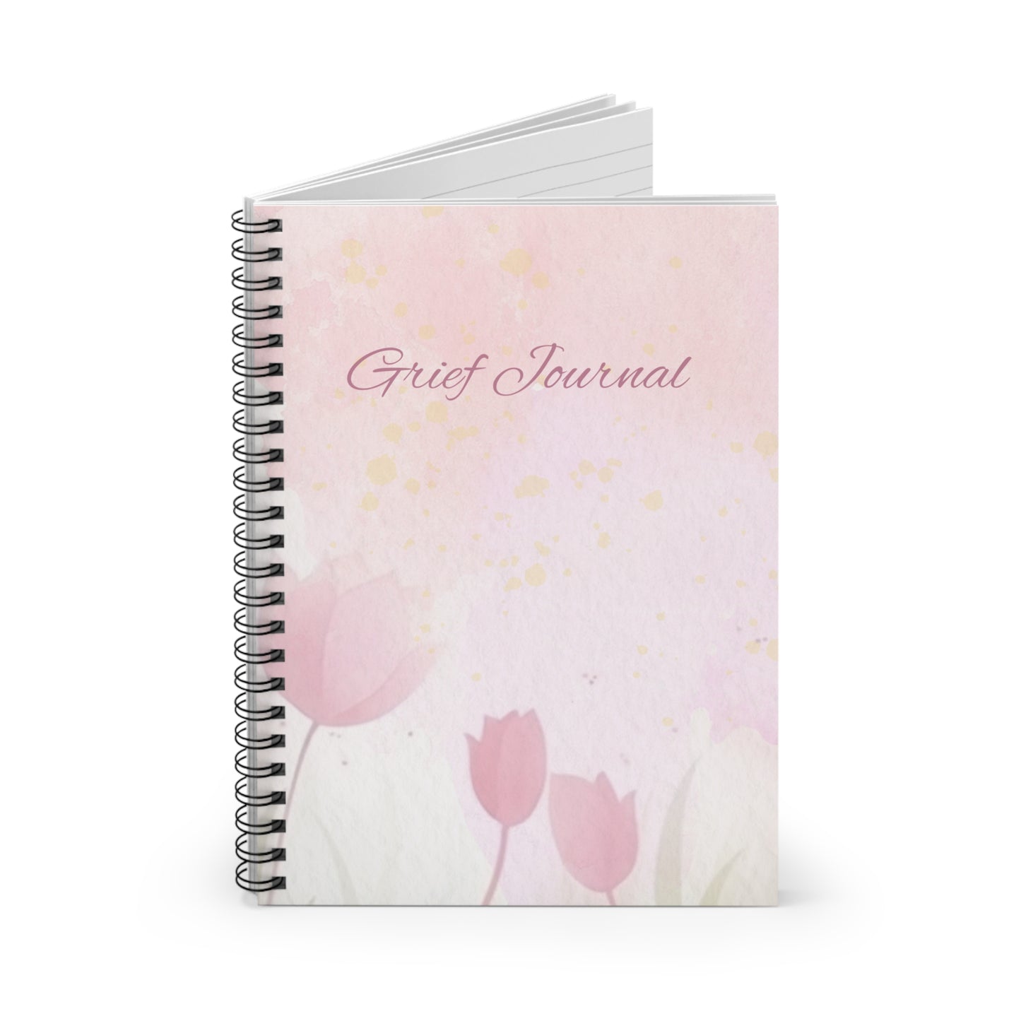 Grief Journal - Spiral Notebook for Healing & Reflection