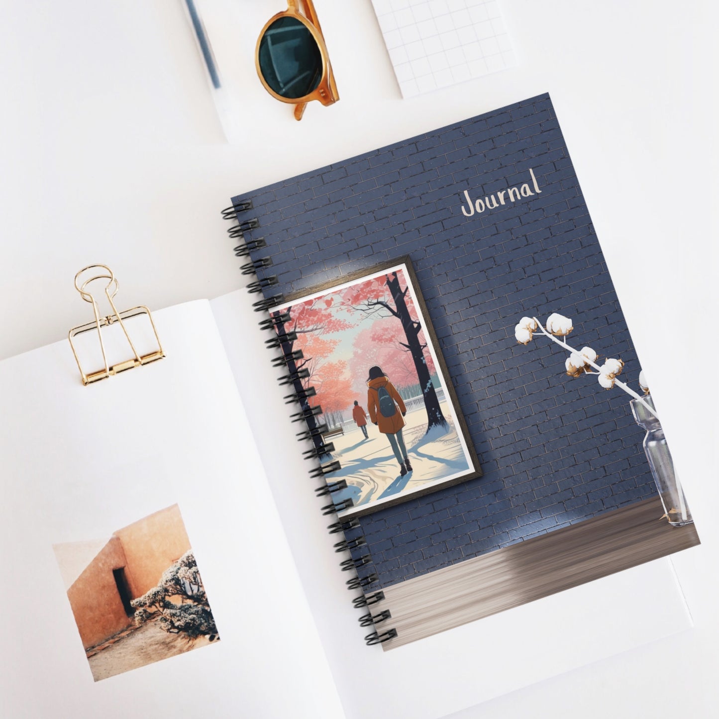 Anime Spiral Notebook Journal- Perfect for Journaling, note-taking & Gift for Nature Lovers or Anime Lovers