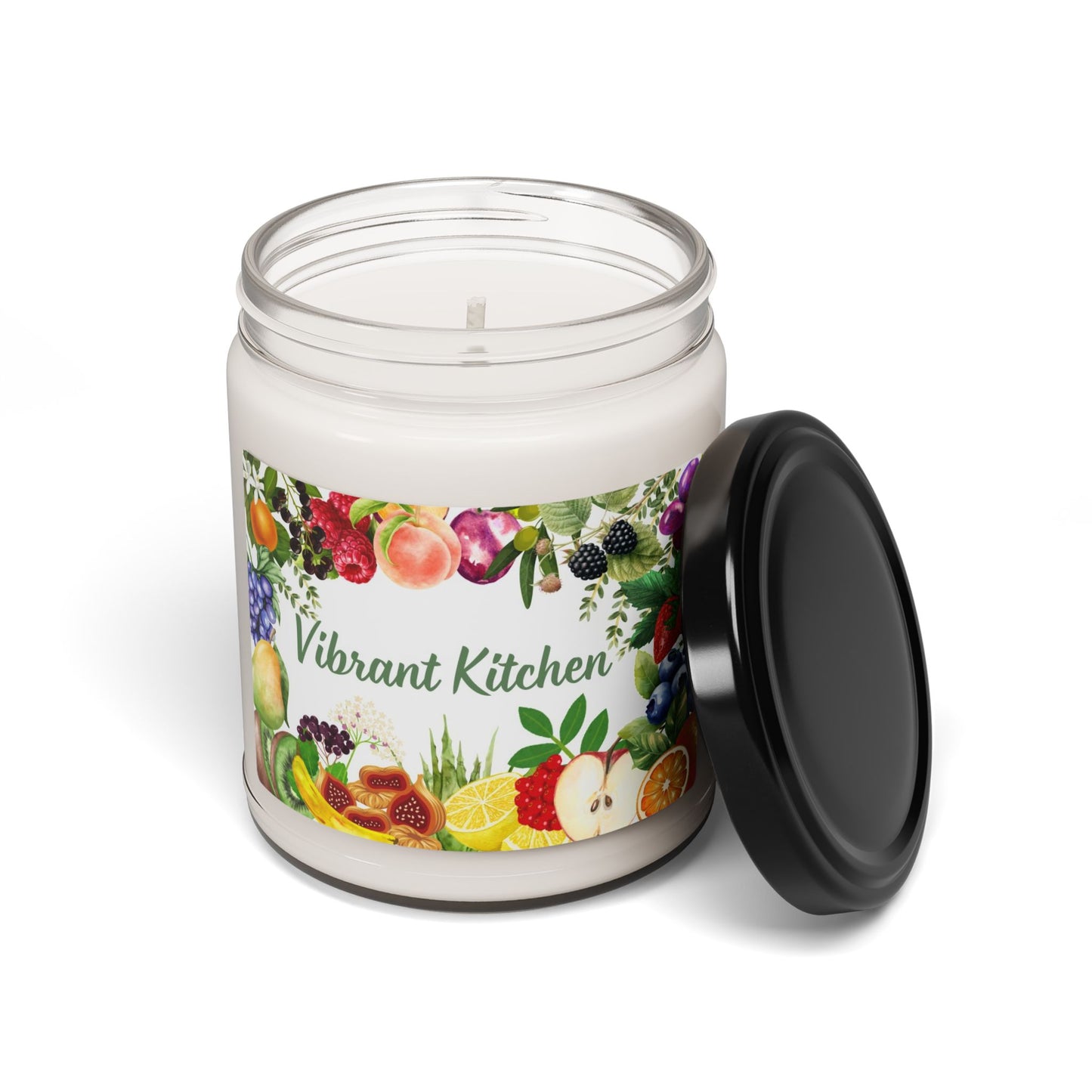 Vibrant Kitchen Scented Soy Candle (Choose your scent)- Pleasant Aromas for Home Decor