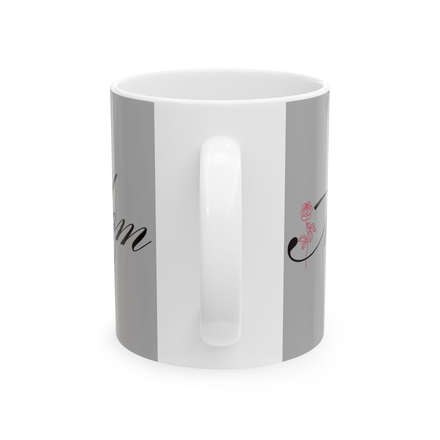 Elegant Floral Mom Mug - Mother's Day Gift