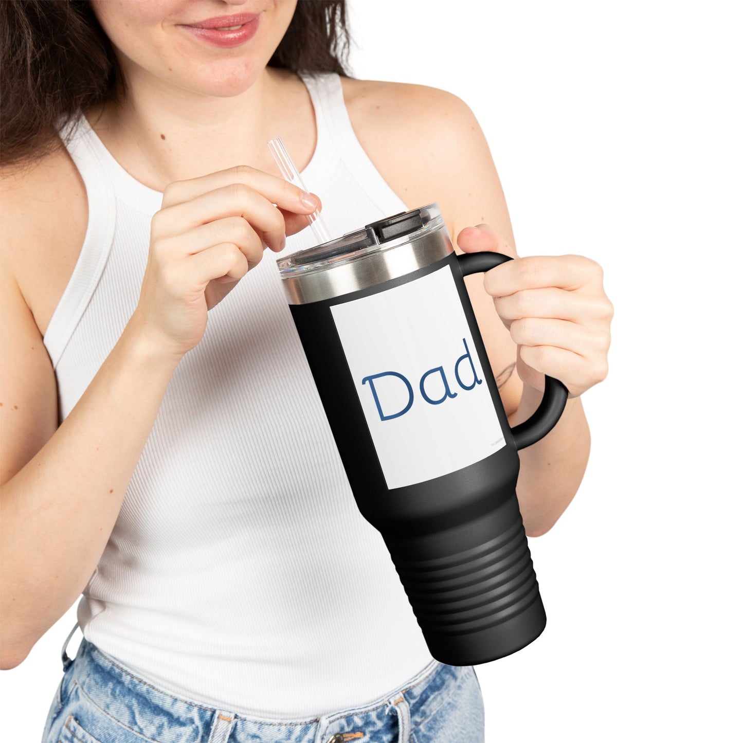 Dad Insulated Travel Mug - 40oz, Perfect Gift for Father's Day and Everyday Use