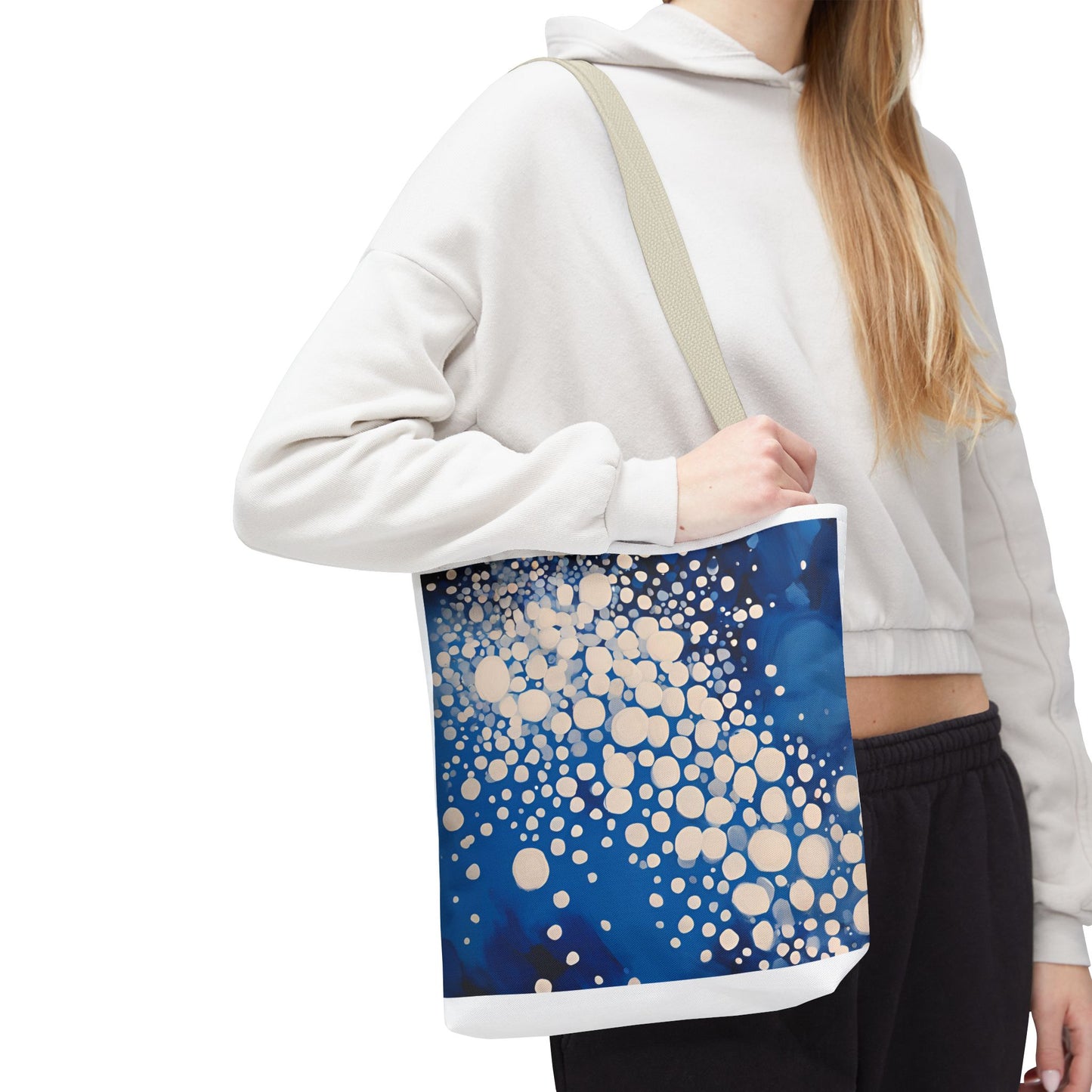 Blue Bubbles Tote Bag – Stylish and Versatile for Everyday Use