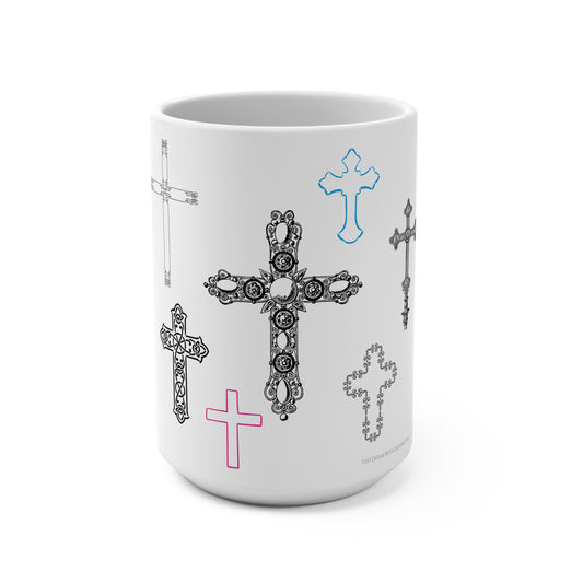 Crosses Mug 15oz