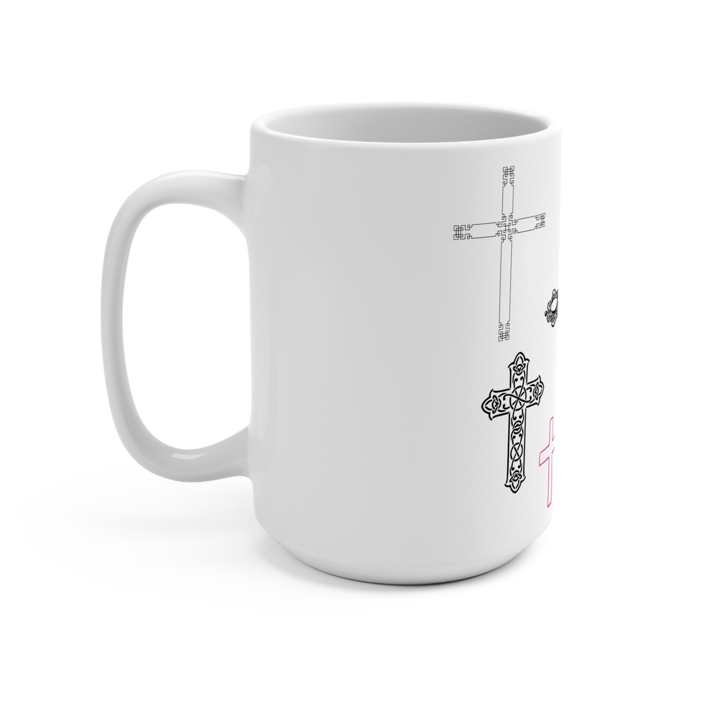 Crosses Mug 15oz