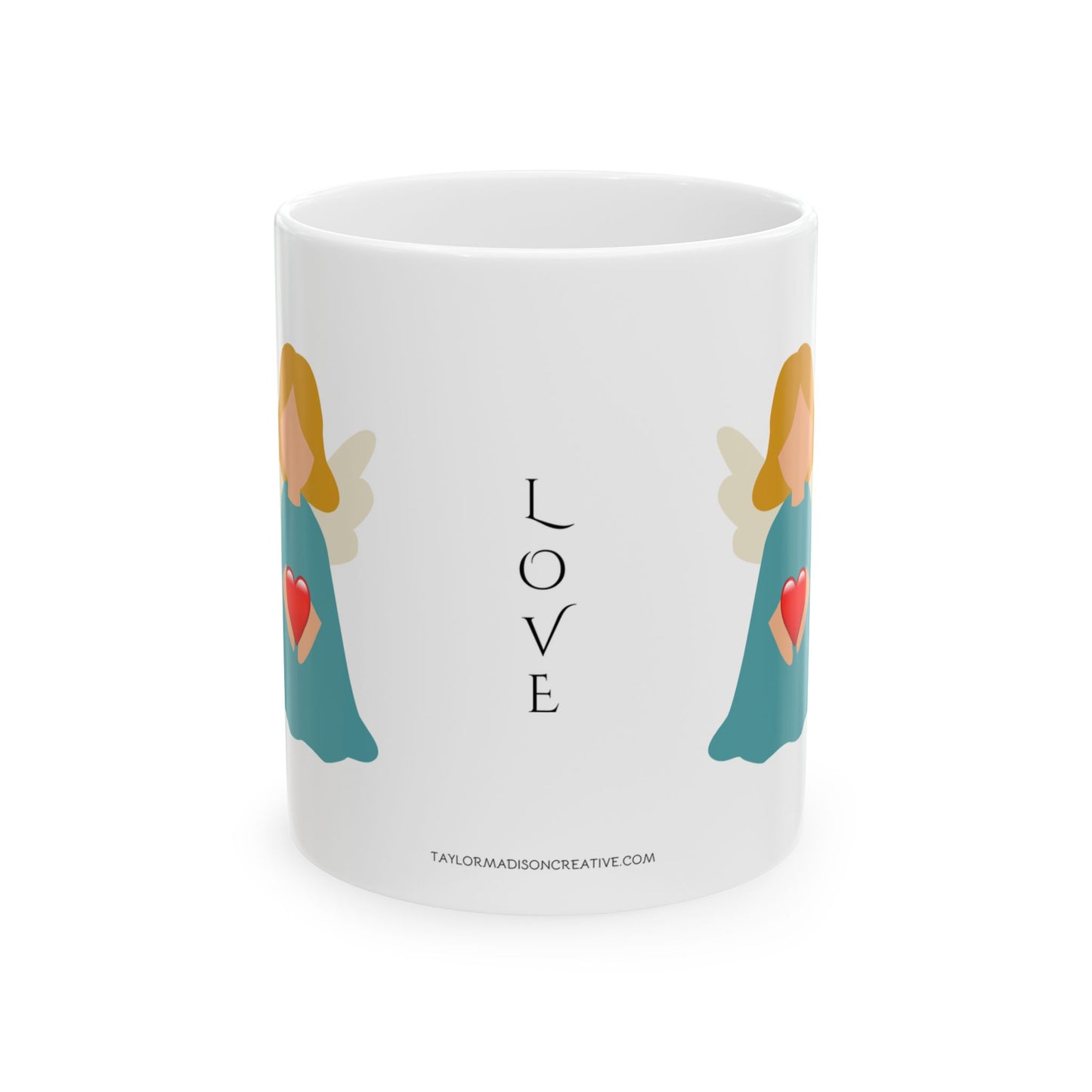 Love Themed Ceramic Mug - 11oz