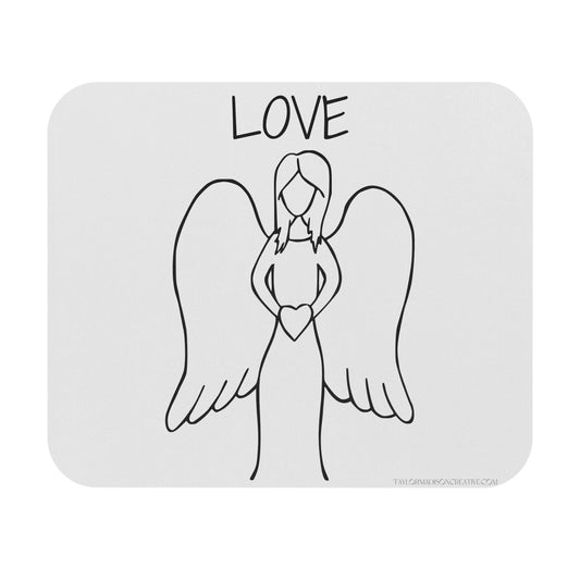 Angel Love Mouse Pad (Rectangle)