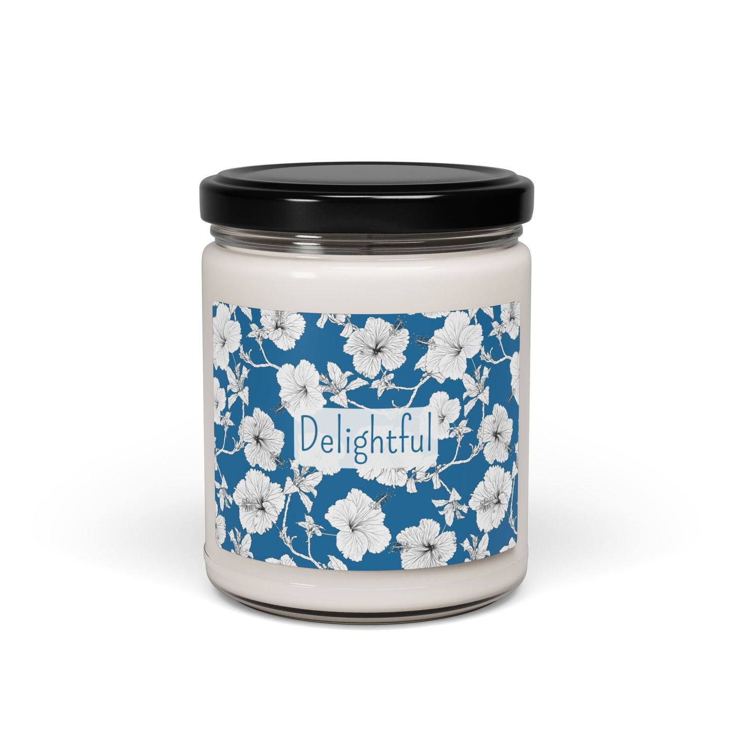 Delightful Scented Soy Candle (Choose your scent) - 9oz eco-friendly and non-toxic