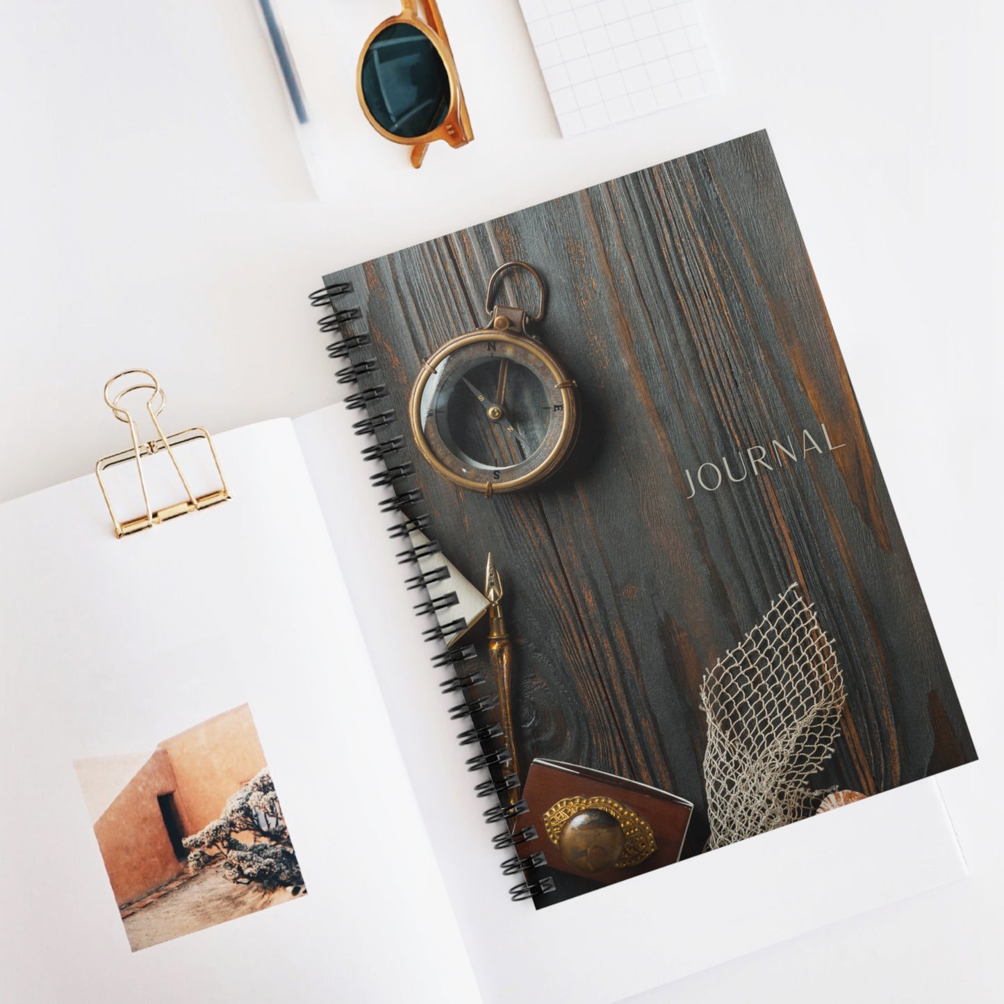 Rustic Journal Notebook - Perfect for Reflection & Organization