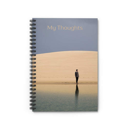 My Thoughts Spiral Notebook Journal - Inspiring Journal for Reflection and Creativity