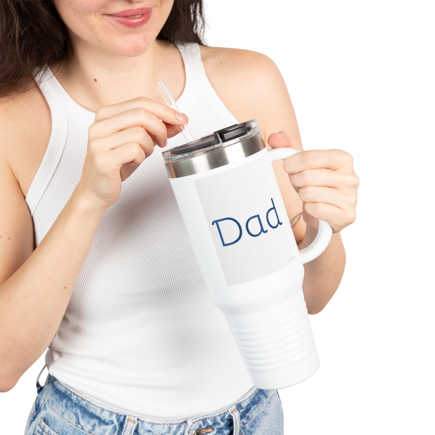 Dad Insulated Travel Mug - 40oz, Perfect Gift for Father's Day and Everyday Use