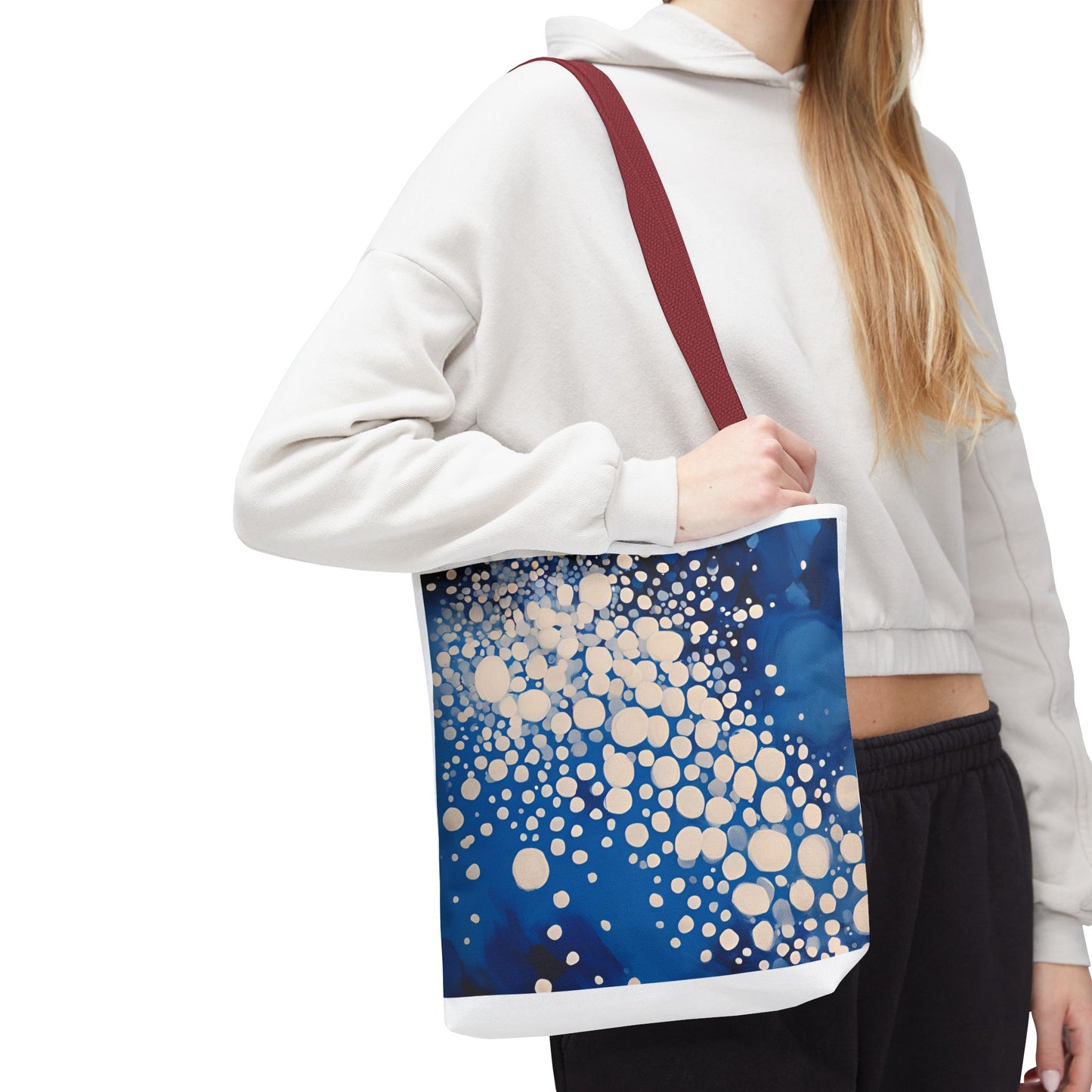 Blue Bubbles Tote Bag – Stylish and Versatile for Everyday Use