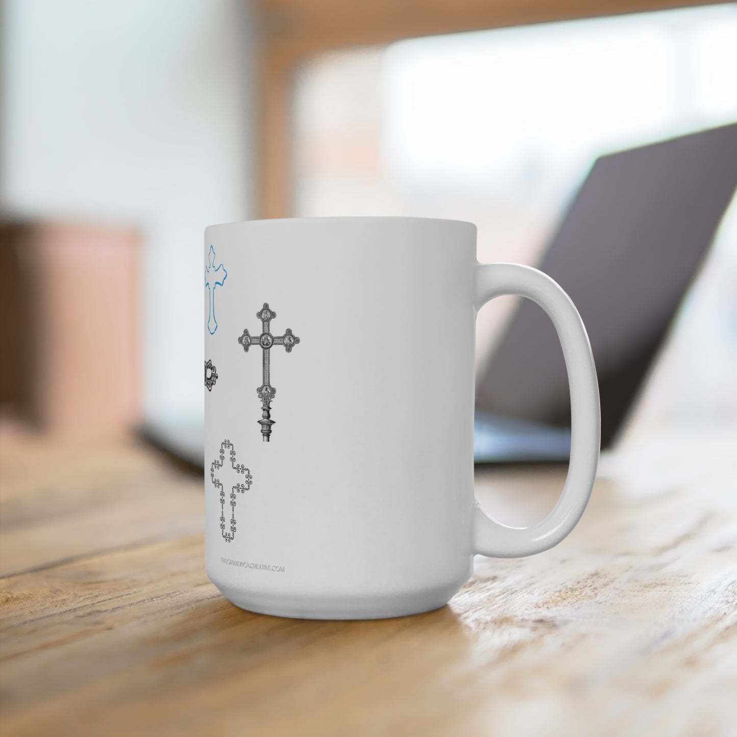 Crosses Mug 15oz