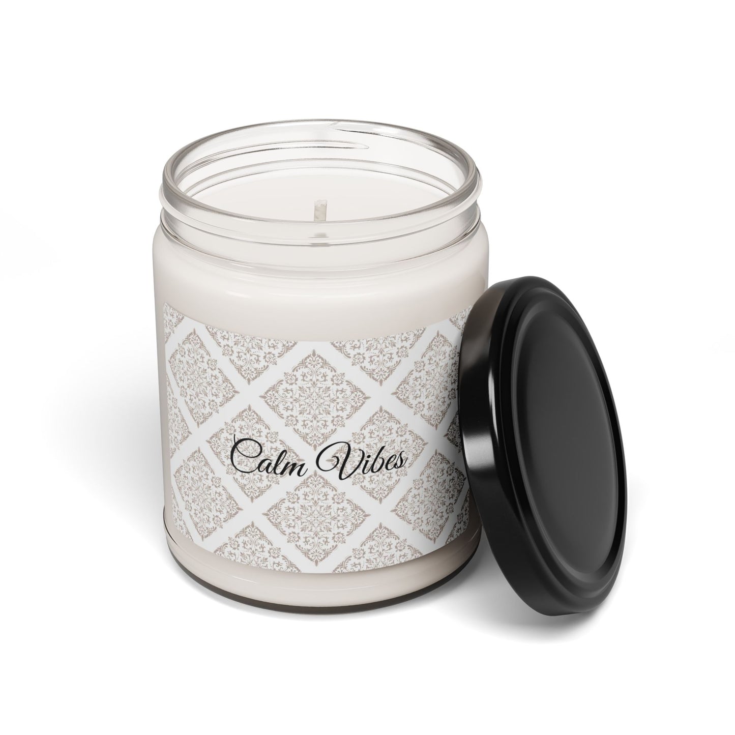 Calm Vibes Scented Soy Candle  (Choose your scent)- Relaxing Home Fragrance - Perfect Gift for Self-Care and Special Occasions