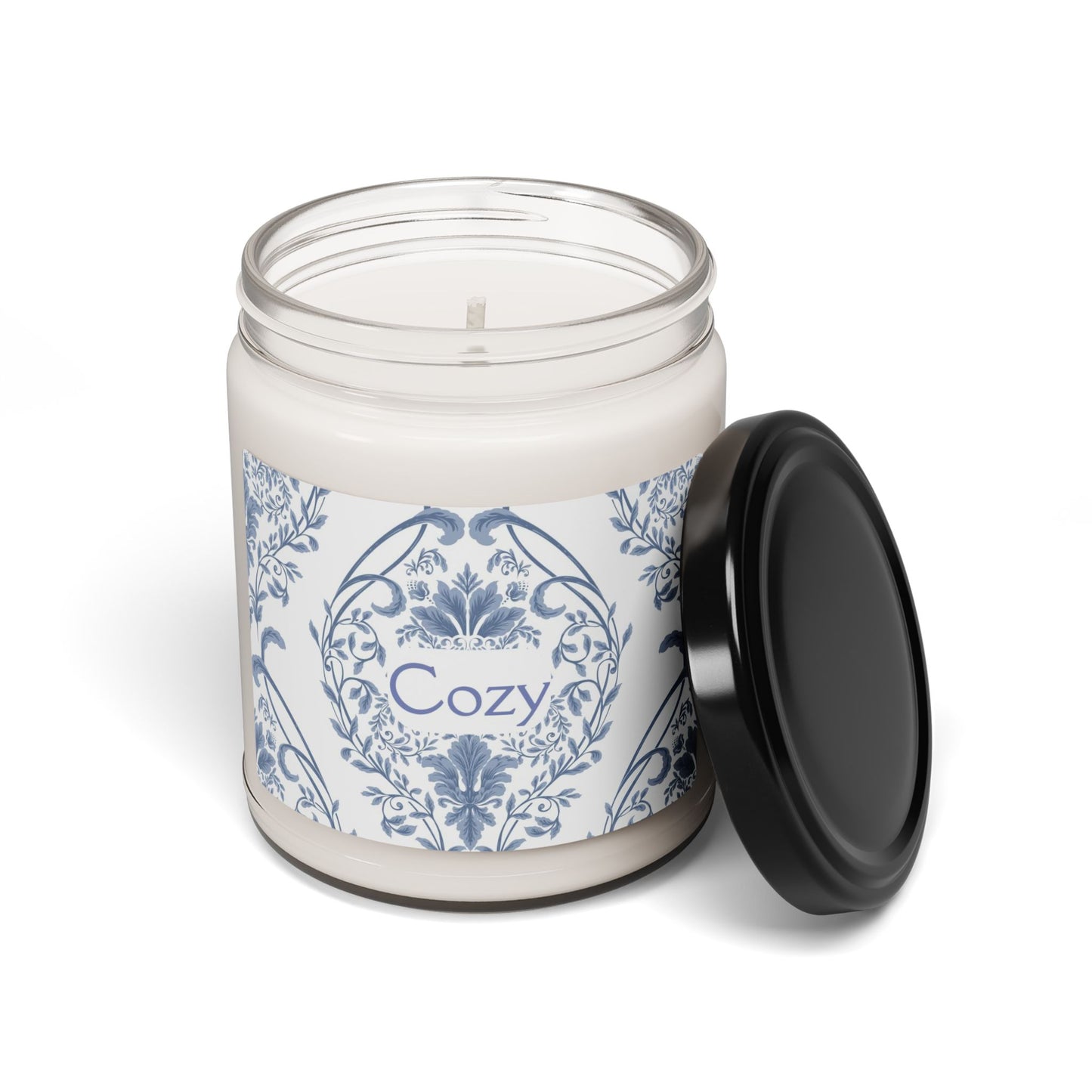 Cozy Scented Soy Candle (Choose your scent) - 9oz Relaxation Gift for Home Decor