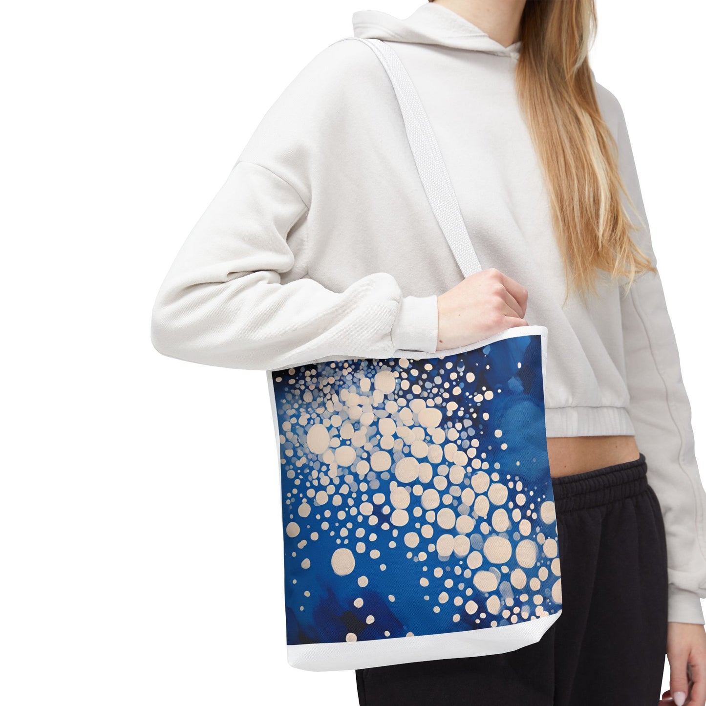 Blue Bubbles Tote Bag – Stylish and Versatile for Everyday Use