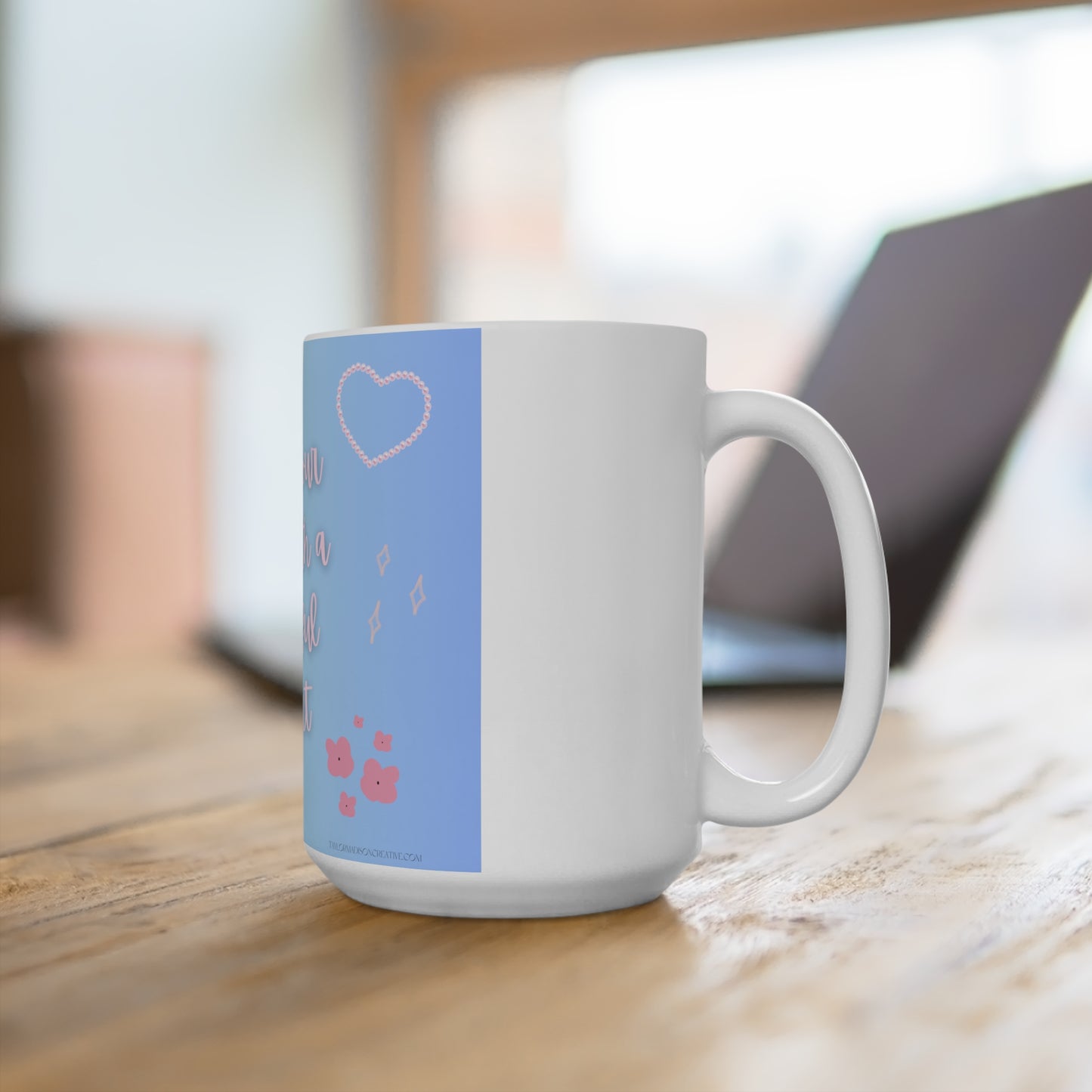 Grateful Heart - Start Your Day With a Grateful Heart Mug 15oz